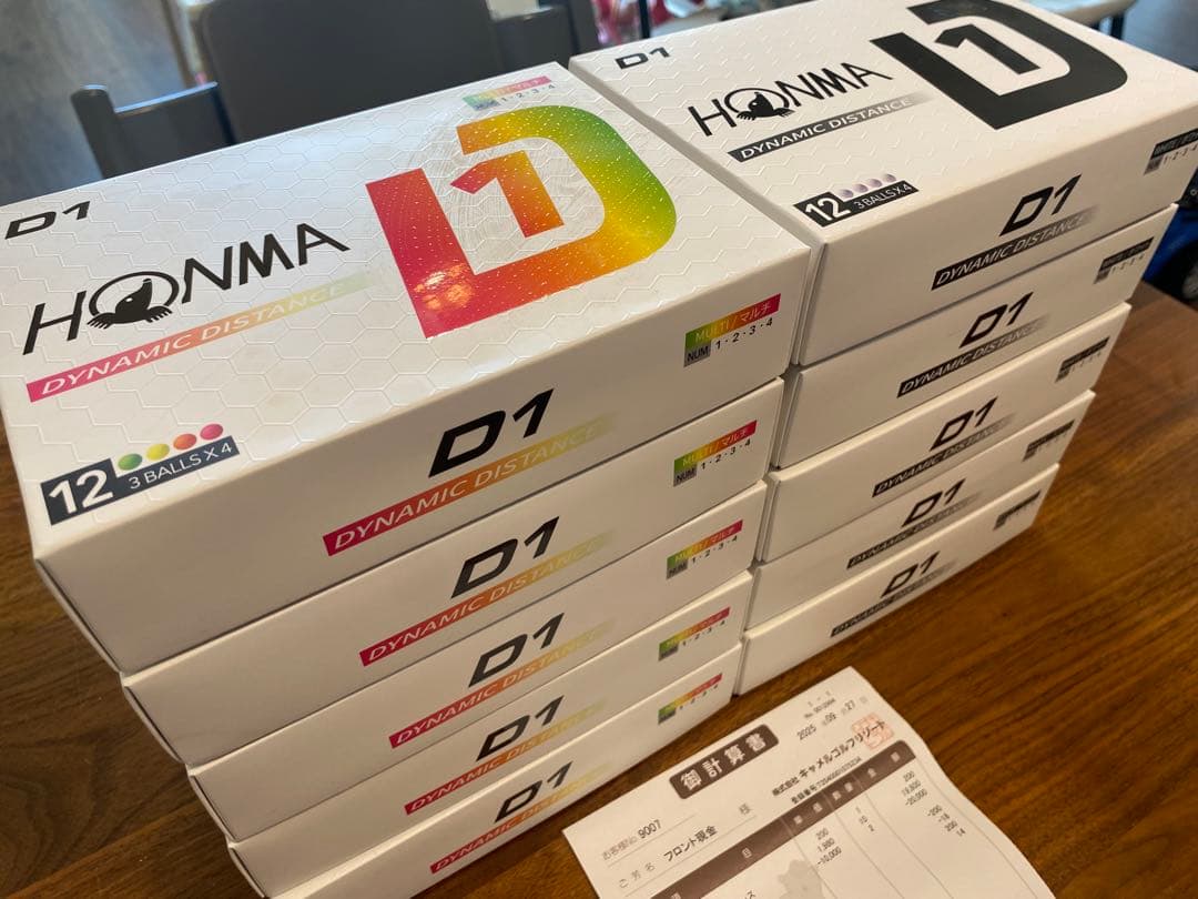 と*し様 ホンマ　新品ゴルフボール　12個×10箱