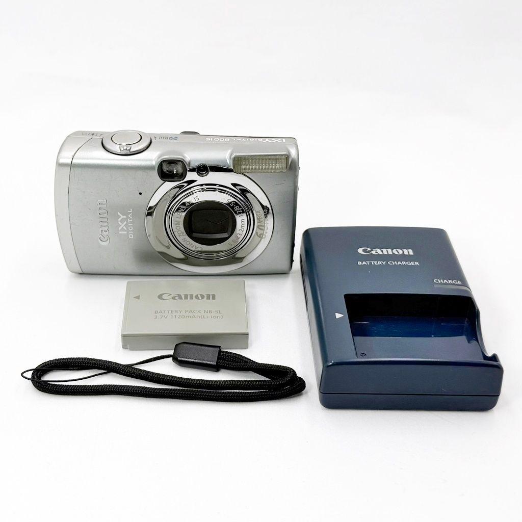 キヤノン IXY DIGITAL 800 IS シルバー コンデジ カメラ 中古