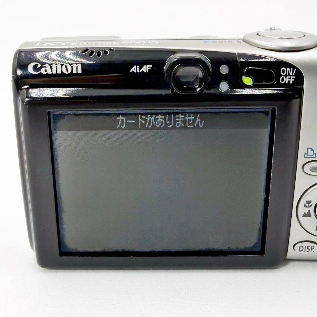 キヤノン IXY DIGITAL 800 IS シルバー コンデジ カメラ 中古