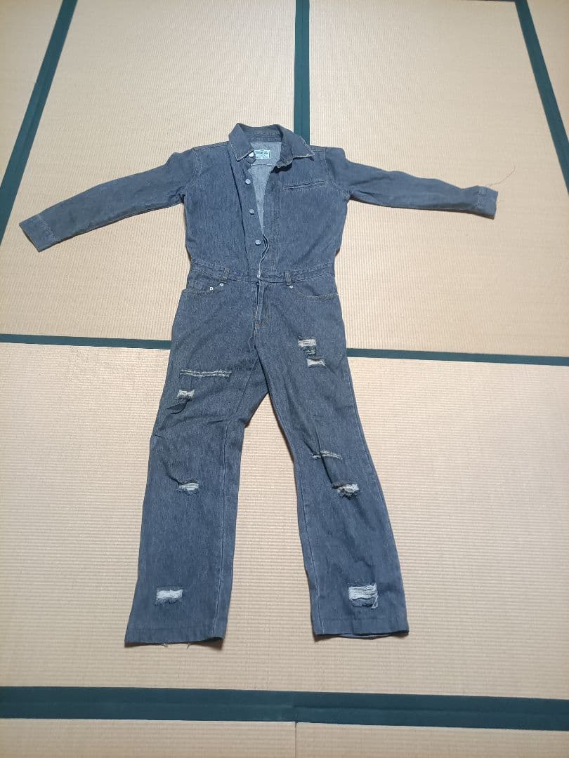 M＆M　つなぎ　ダメージ　オールインワン　キムタク