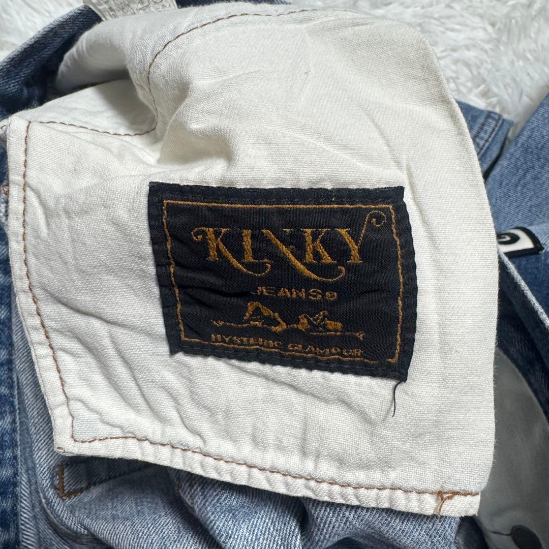 HYSTERIC GLAMOUR × RAMONES フレアデニム ワッペン