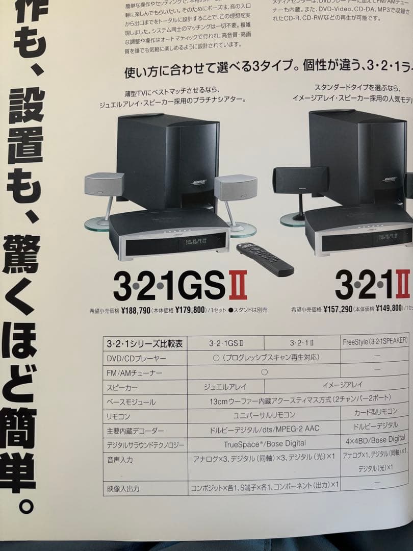 BOSE GS321 Series II speaker system(動作品)