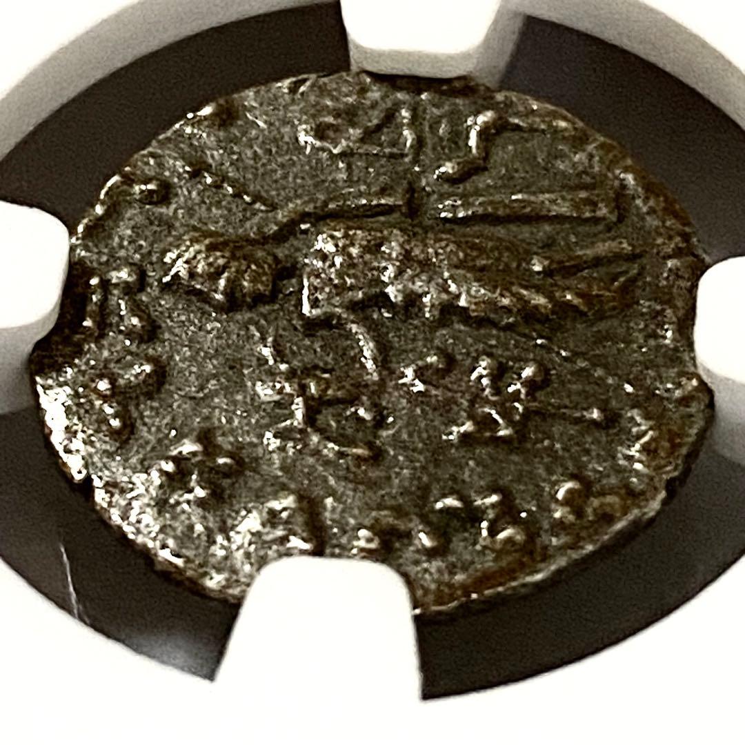 紀元前58年 インド ドラクマ 銀貨 NGC 古代 アンティーク 
