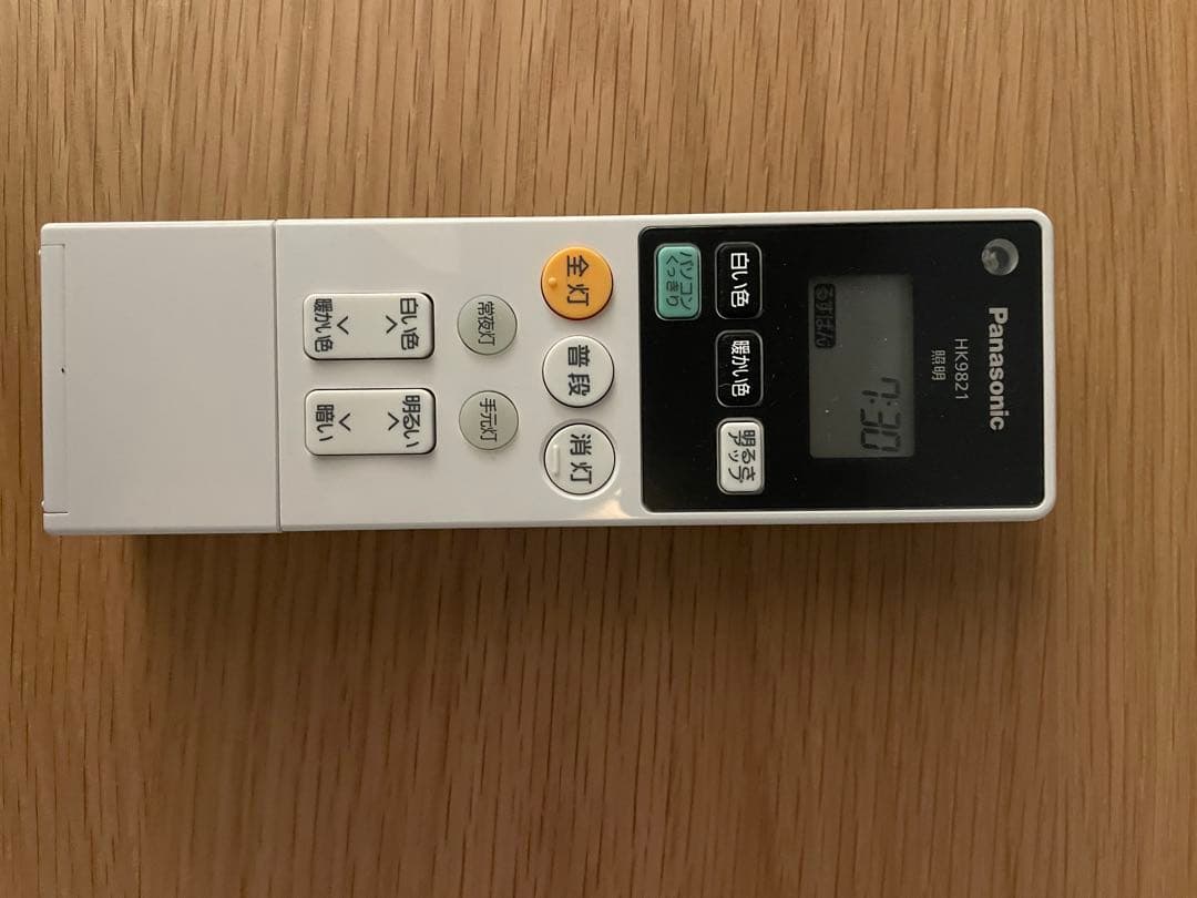 先週購入　留守番PanasonicHH-CK0825CA LEDシーリングライト