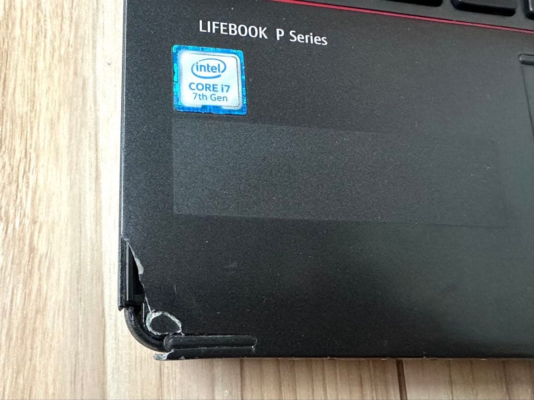 薄型タブレットPC 富士通 R727 i7第7世代Win11/office21付