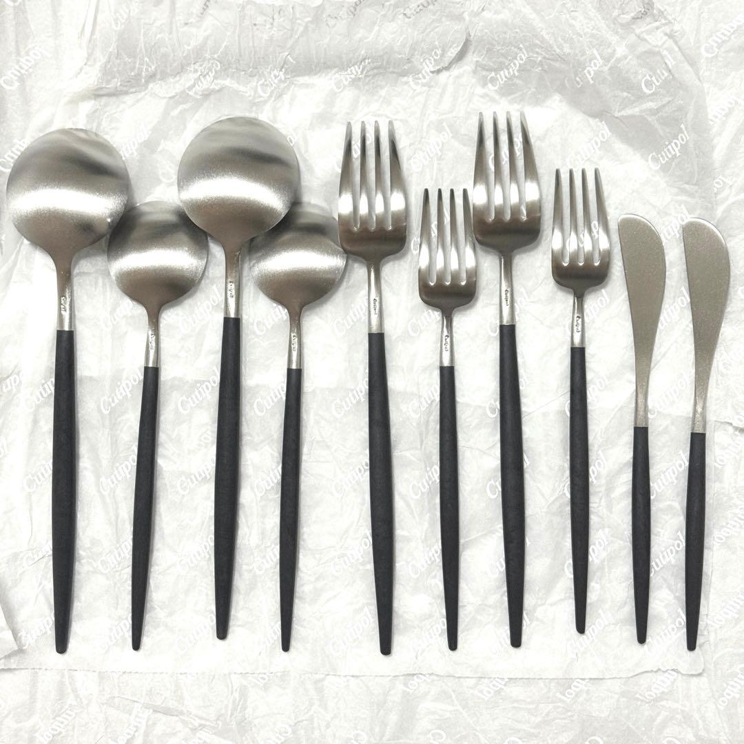 最安値 正規品 クチポール GOA ブラック＆シルバー　5種×各２本 計10本