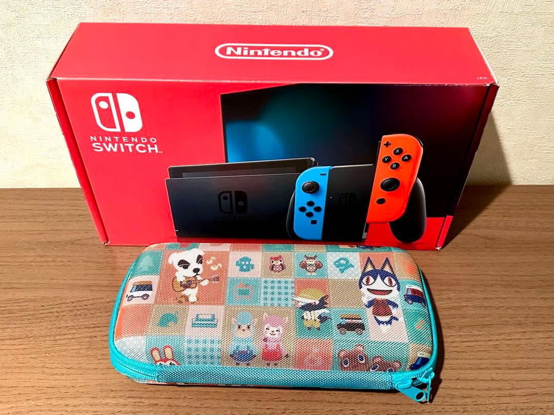 【良品】Nintendo Switch 本体 おまけ付き コントローラ変更済み