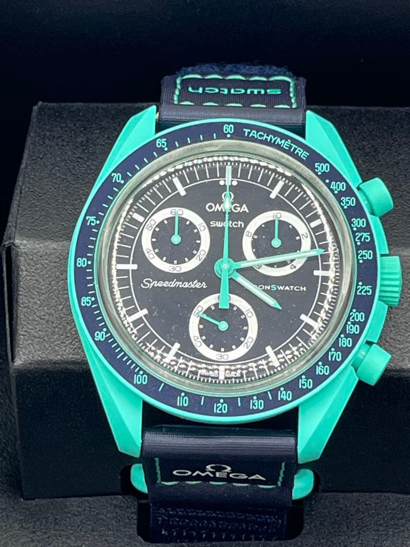 OMEGA Swatch POLAR LIGHTS 箱・保証書付き 美品