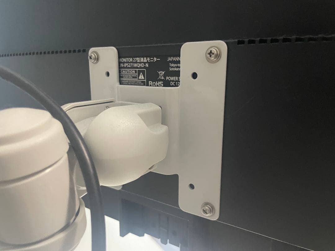 JAPANNEXT 27インチ モニター3台　JN-IPS271WQHD-N