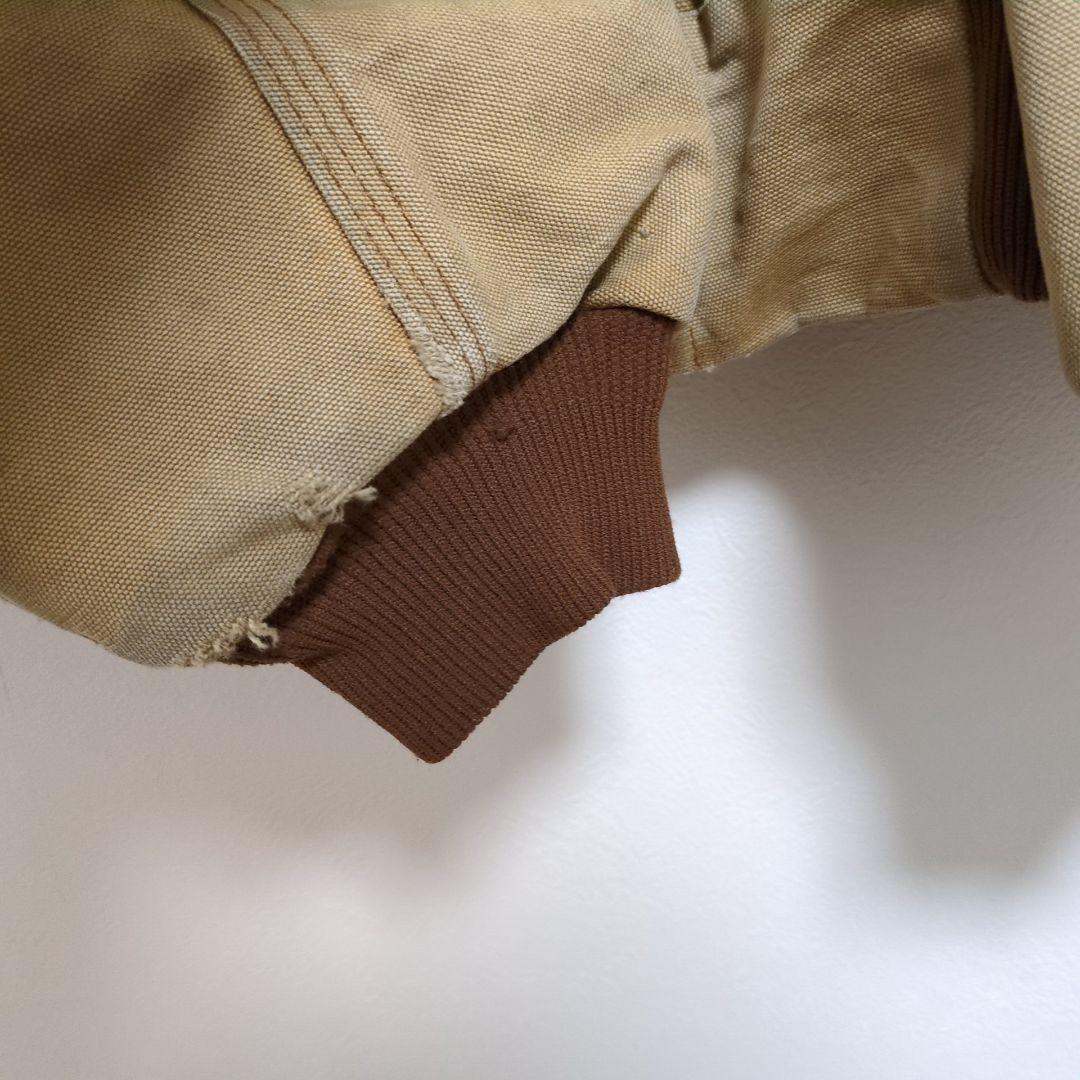 G53【USA製】Carhartt　アクティブジャケット【メンズ3XL】ベージュ