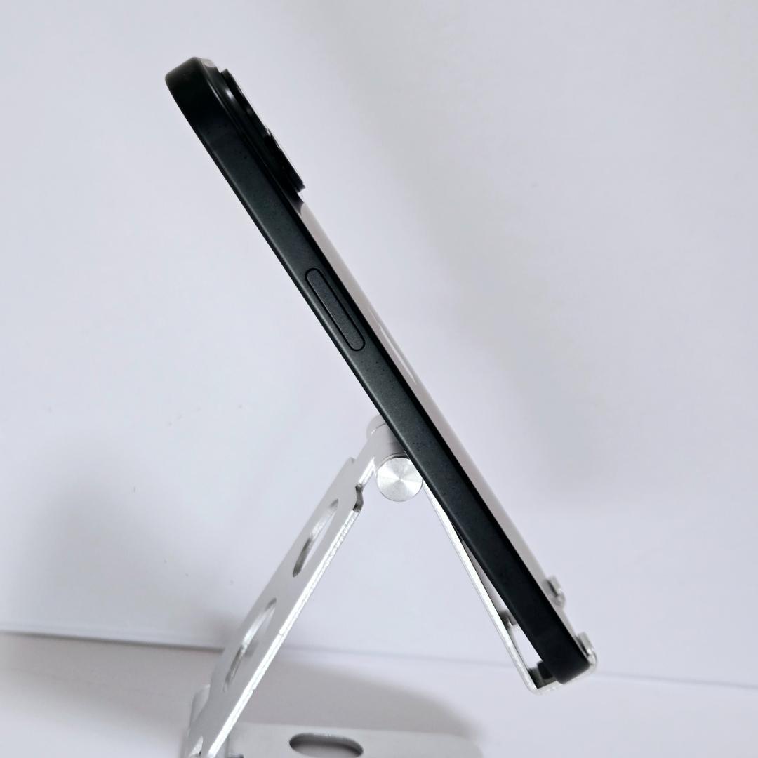 05 iPhone15 ブラック SIMフリー 美品 バッテリー91%