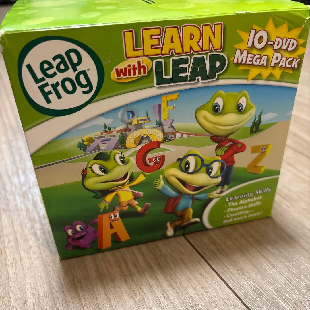 リープフロッグ　LeapFrog DVD メガ　セット