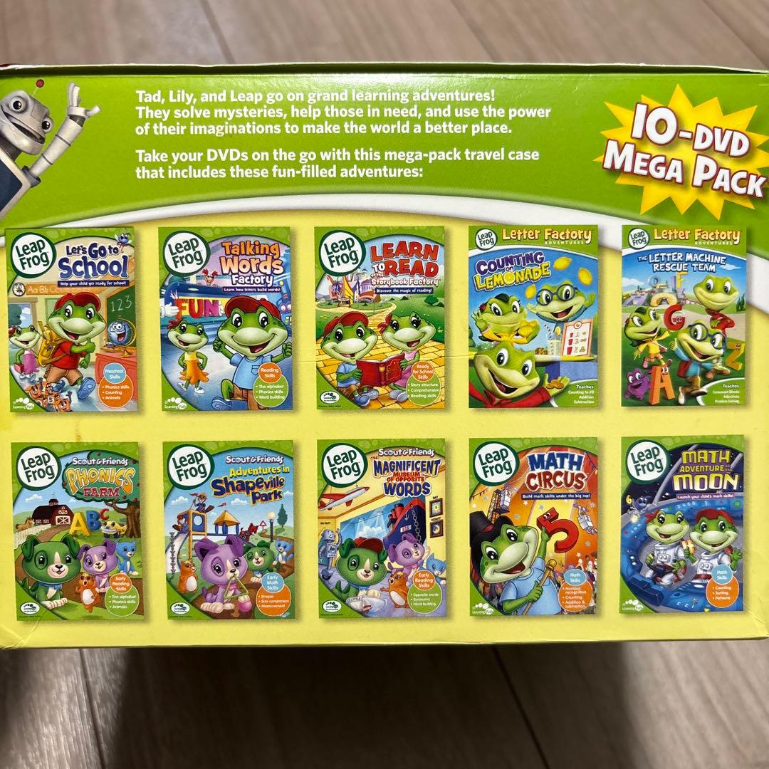 リープフロッグ　LeapFrog DVD メガ　セット
