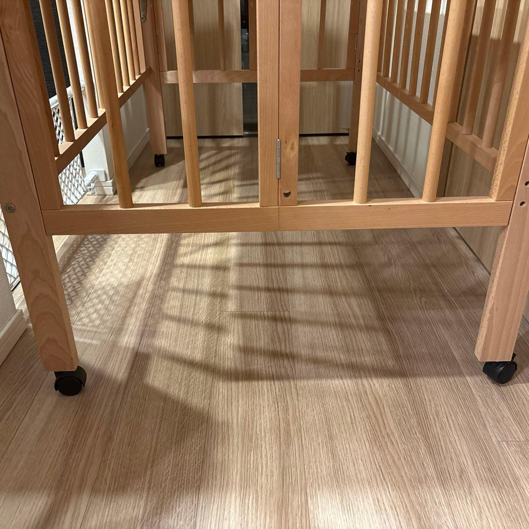 スリーピー　ハイタイプベビーベッド【パル】石崎家具