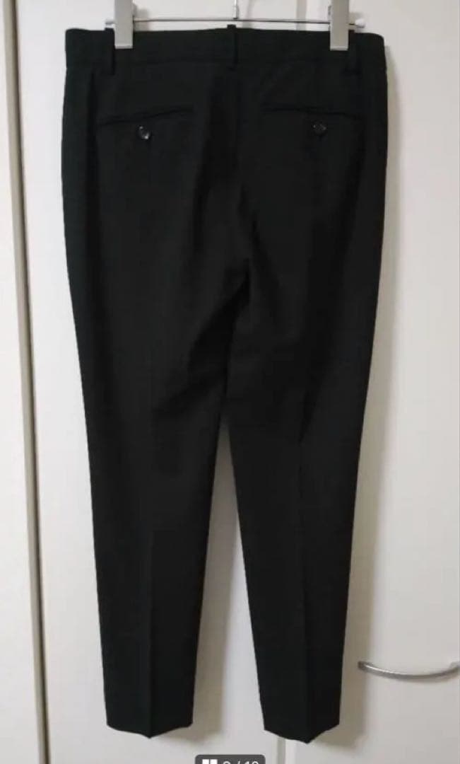 美品　Theory パンツスーツ上下セットアップ　黒　0