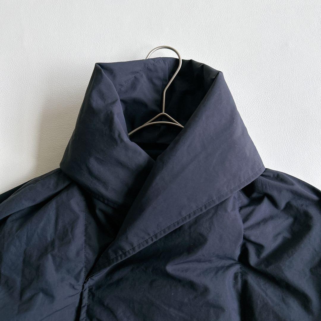 ロフトラボ　ショールカラーダブルダウンコート　ROAR ネイビー　サイズ1