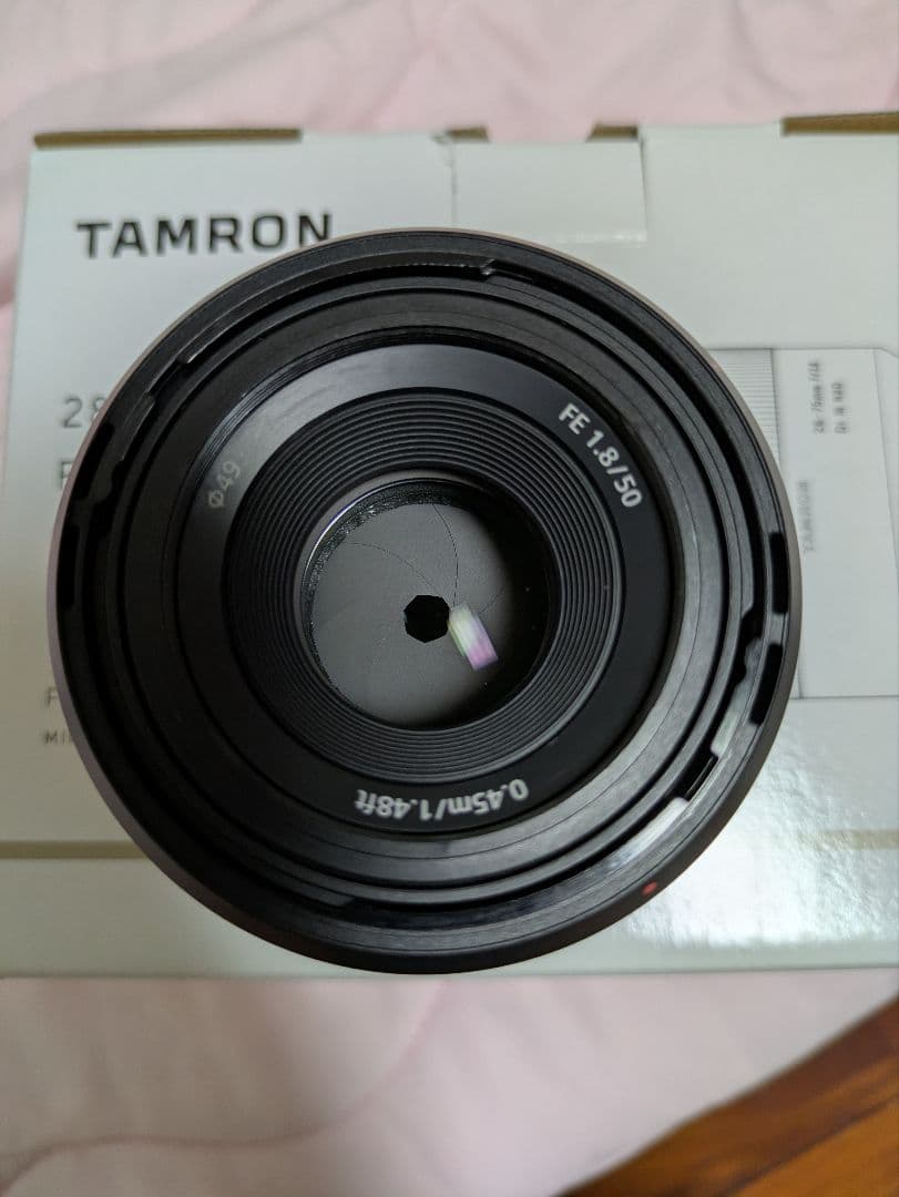 SONY Eマウント 単焦点レンズ SEL50F18F