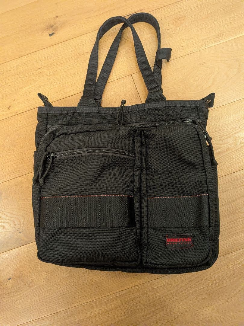 BRIEFING BS TOTE TALL ブラック トートバッグ