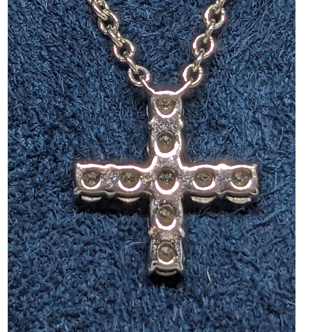 HARRY WINSTON ダイヤ クロスネックレス