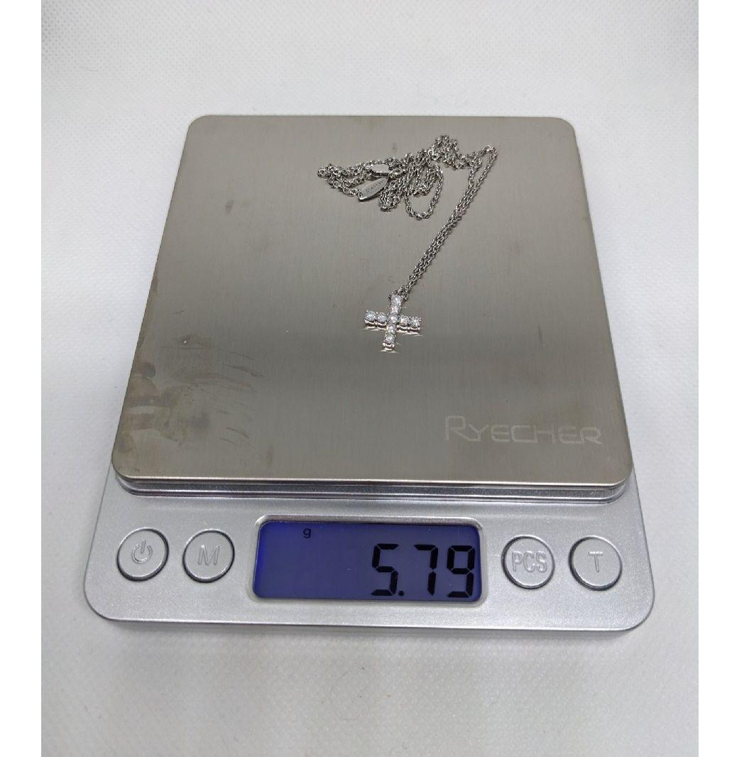 HARRY WINSTON ダイヤ クロスネックレス