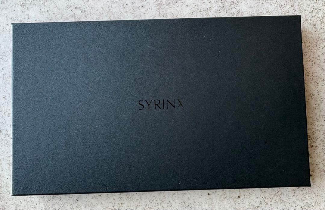 未使用 SYRINX Hitoe® L-zip L　長財布