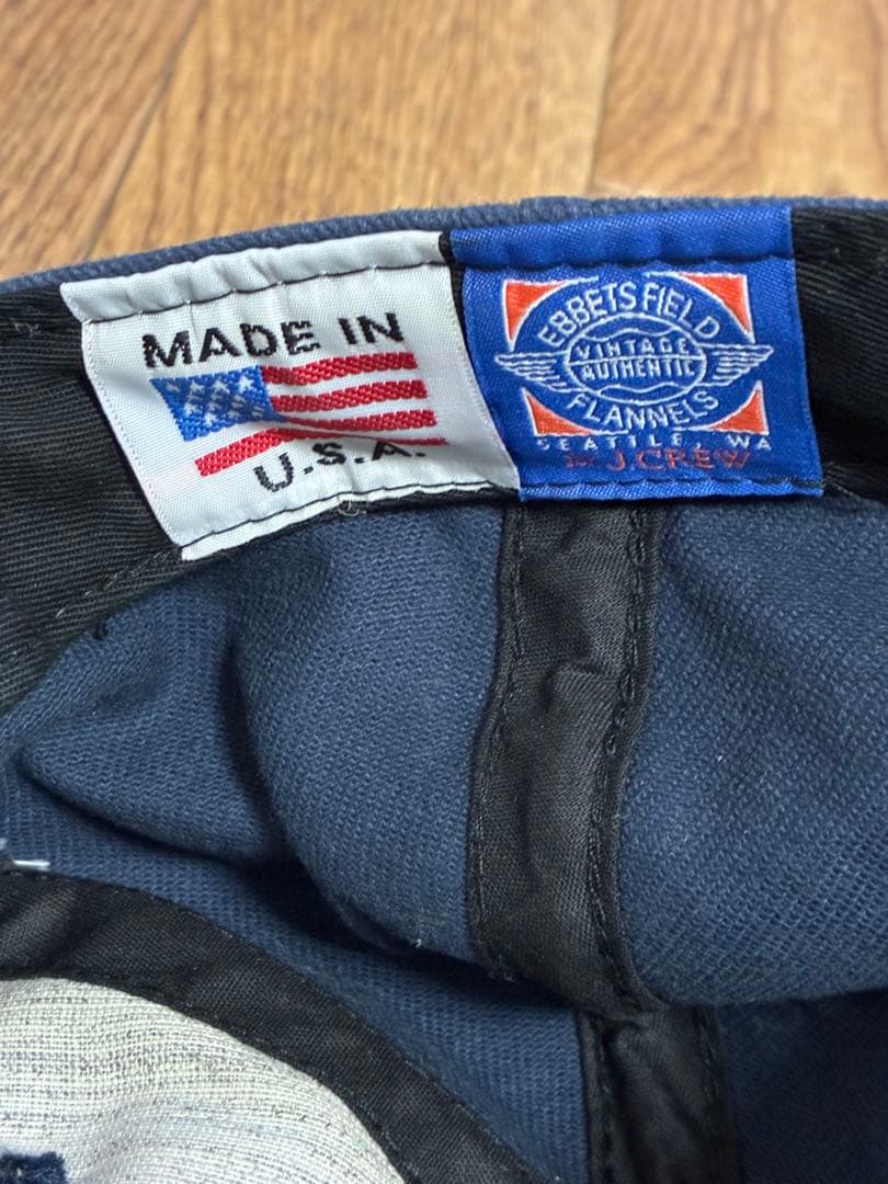 EBBETS FIELD FLANNELS キャップ　USA製