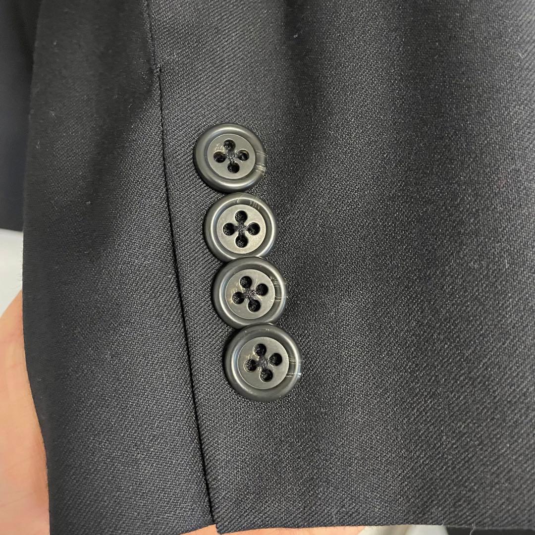 ラルフローレン　紺色　ネイビー　春スーツ　Sサイズ　7号　ほつれ有り