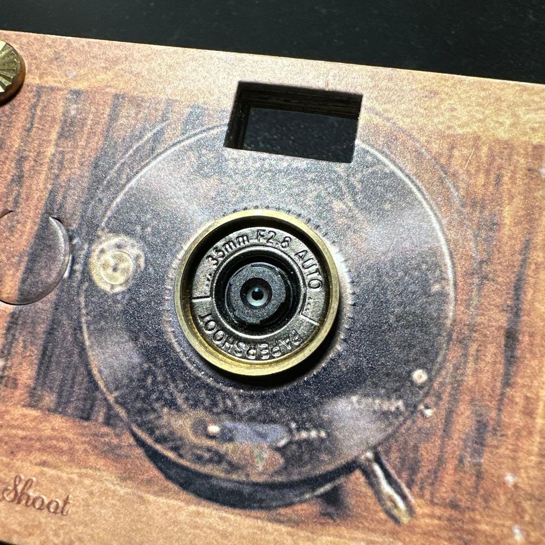 Paper Shoot デジタルカメラ 木目調