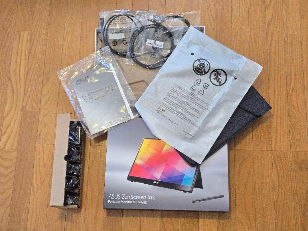 【超美品】ASUS ZenScreen Ink MB14AHD モバイルモニター