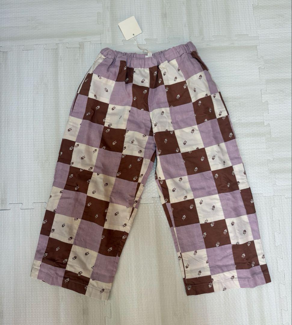 apolina パンツ　パッチワーク