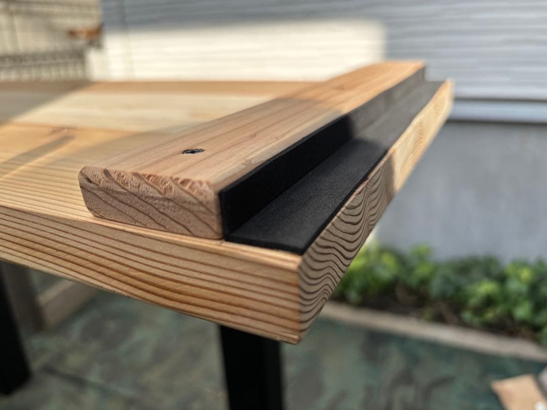 新型シエンタ10系専用 杉無垢材ラゲッジボード &車中泊テーブル