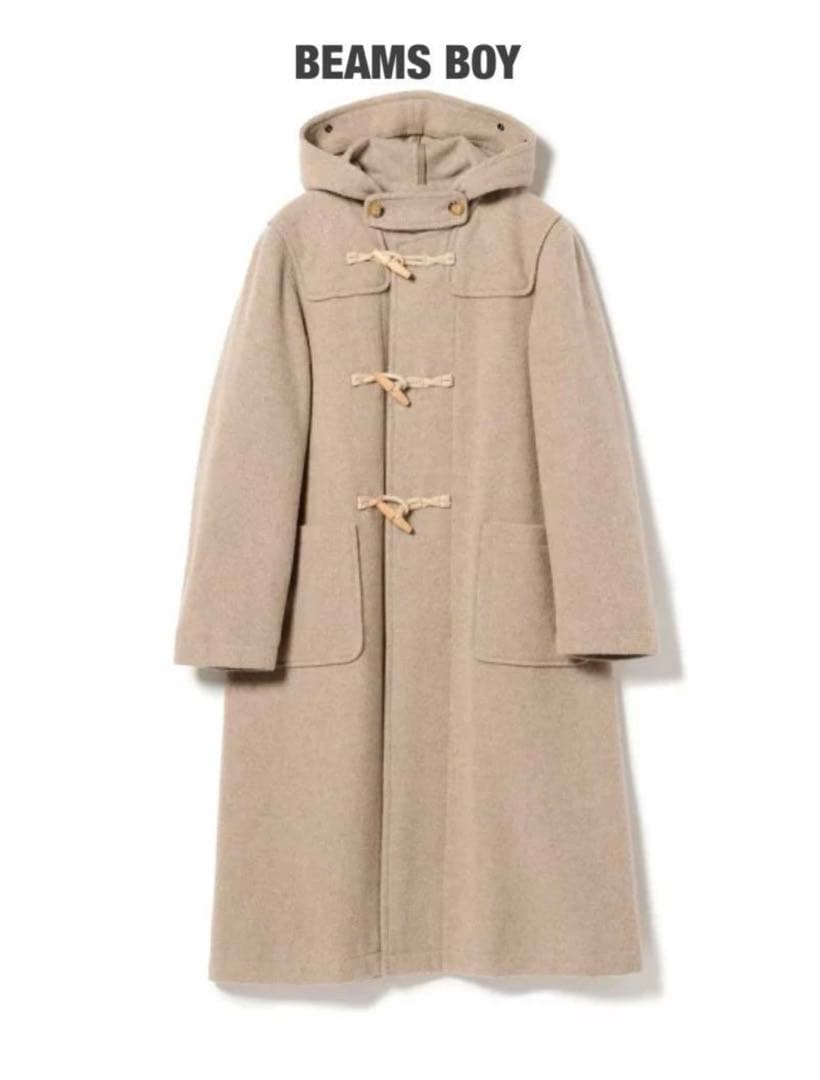 未使用BEAMS BOY/モッサー ロングダッフルコート