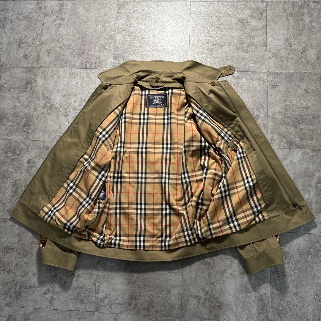 Special 80s Burberry ショートトレンチ　UK イングランド製