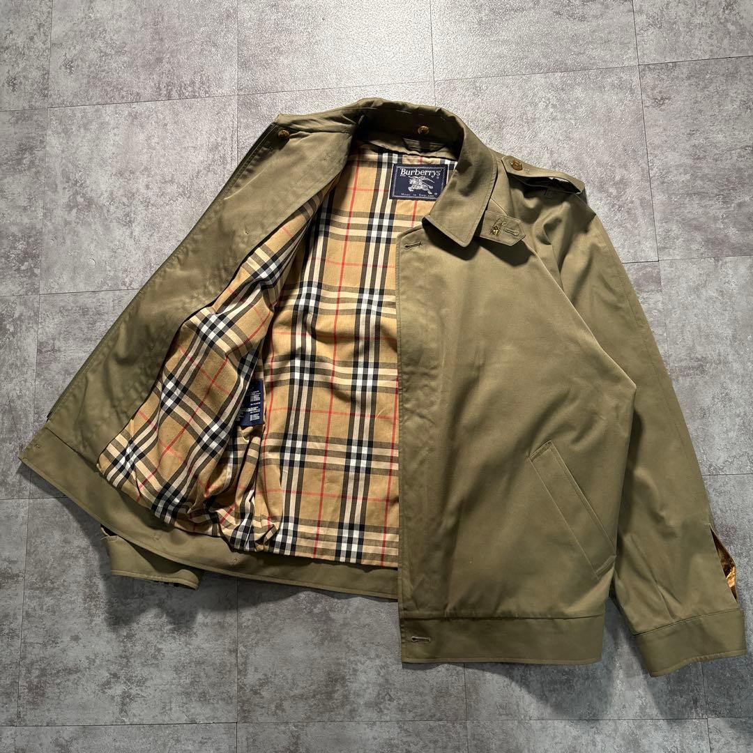 Special 80s Burberry ショートトレンチ　UK イングランド製