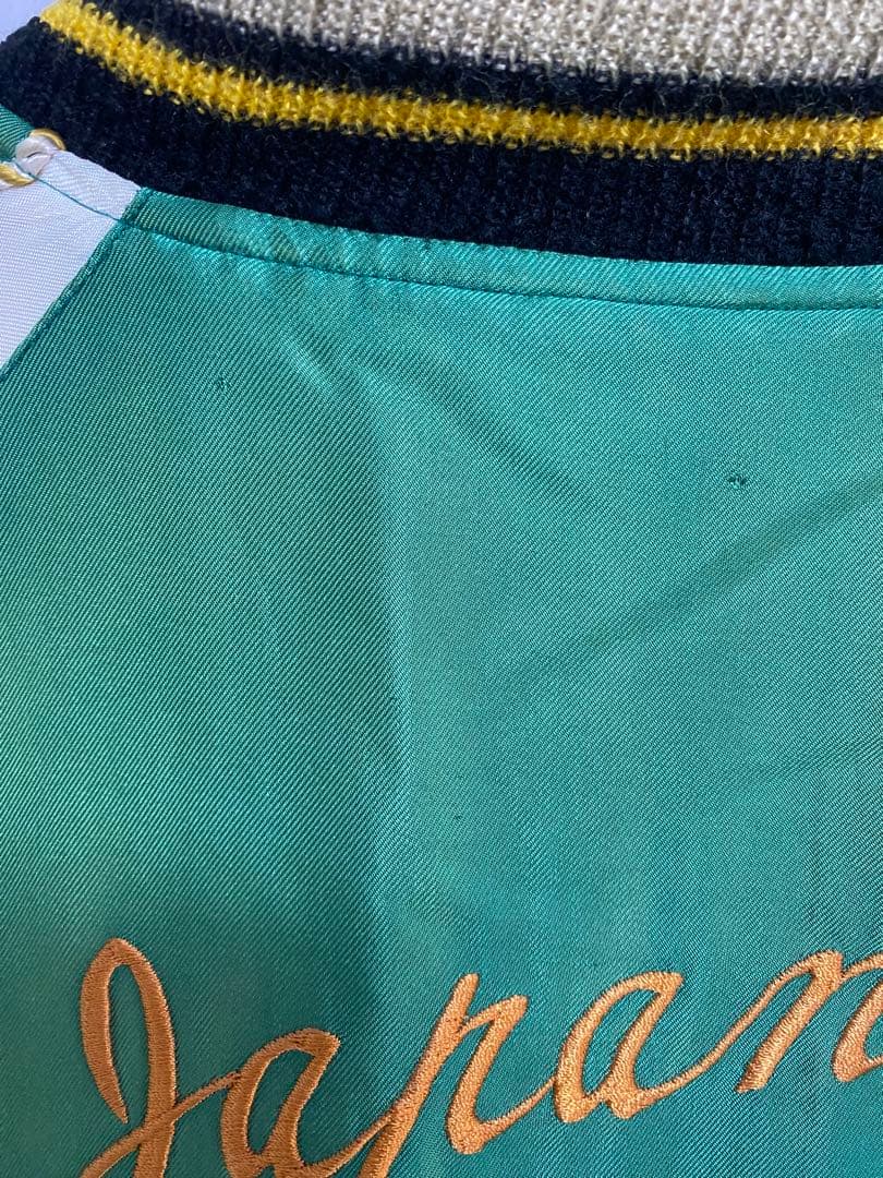 希少 テーラー東洋 エイジングモデル スカジャン M TT13610 グリーン