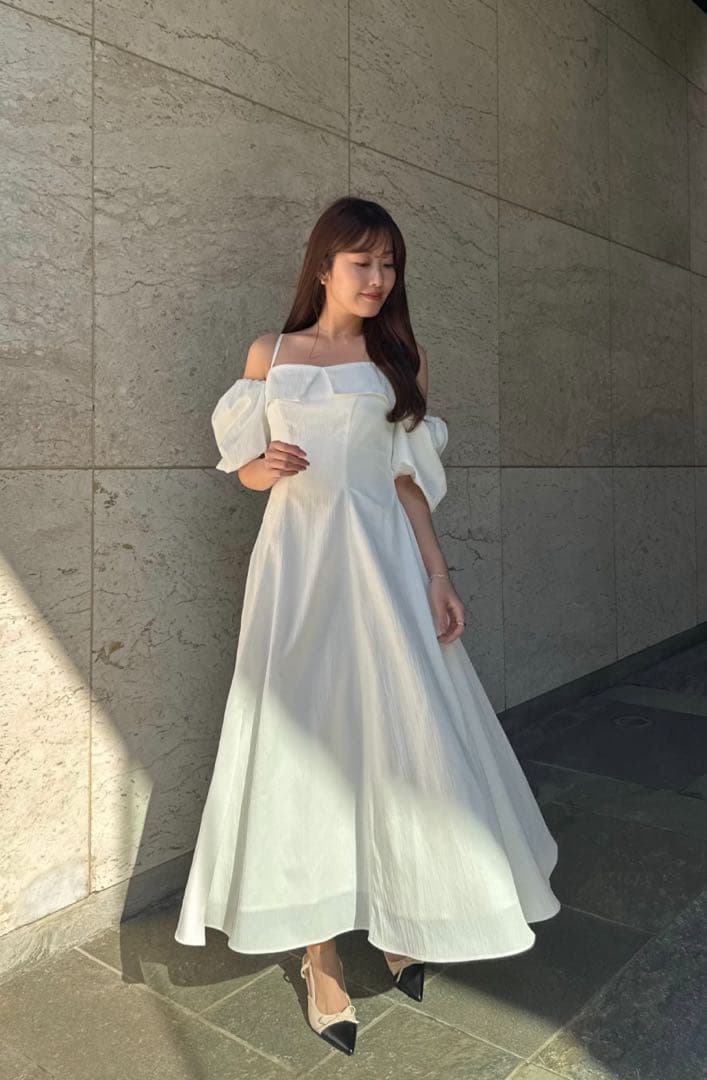 ハ*)様 Herlipto PapillonStripeShirtDress