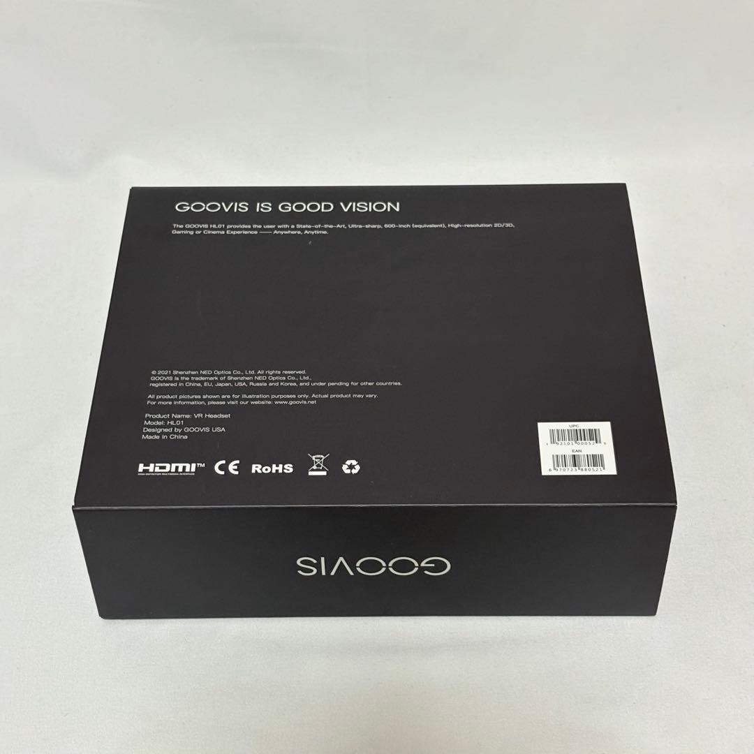 GOOVIS HL01 ヘッドマウントディスプレイ