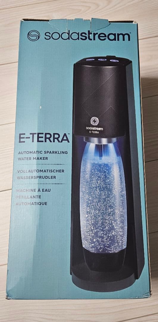 ソーダストリーム　sodastream E-Terra 全自動炭酸水