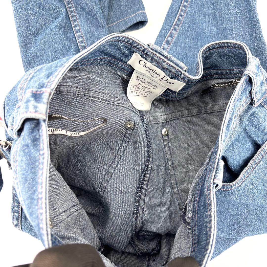 希少✨️ ディオール ミッドライズ　デニム フレア y2k 36