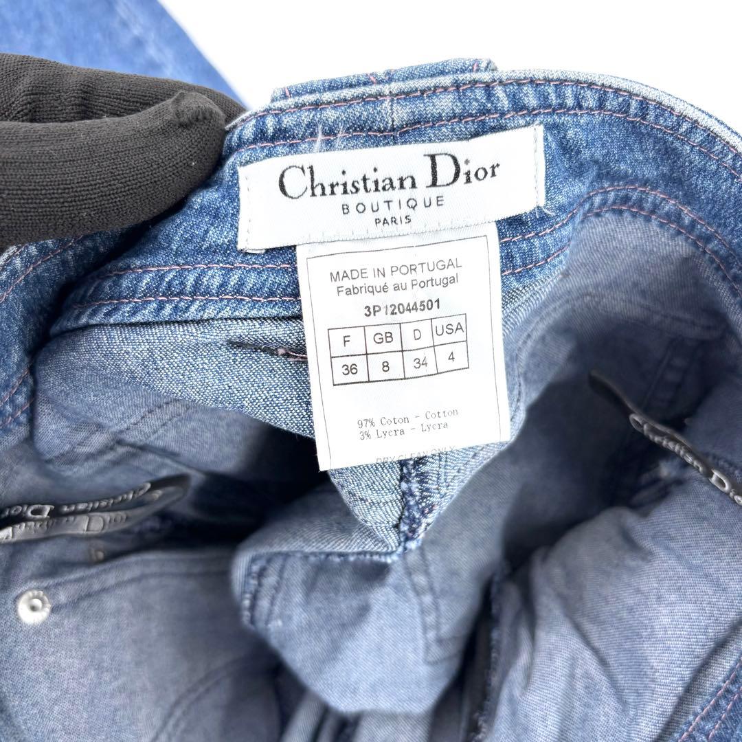 希少✨️ ディオール ミッドライズ　デニム フレア y2k 36