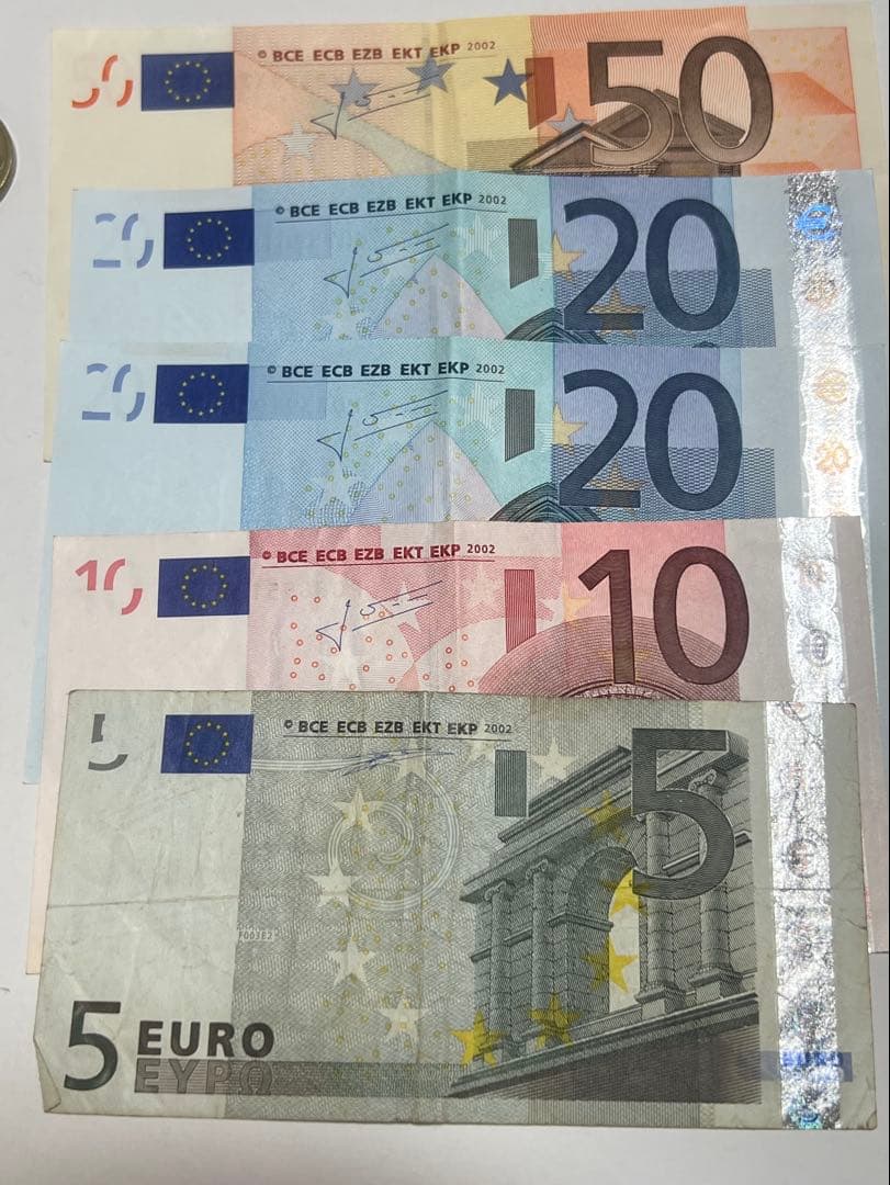 112.1ユーロ　EU レート　外貨FX 紙幣　　古銭　ヨーロッパ　まとめ