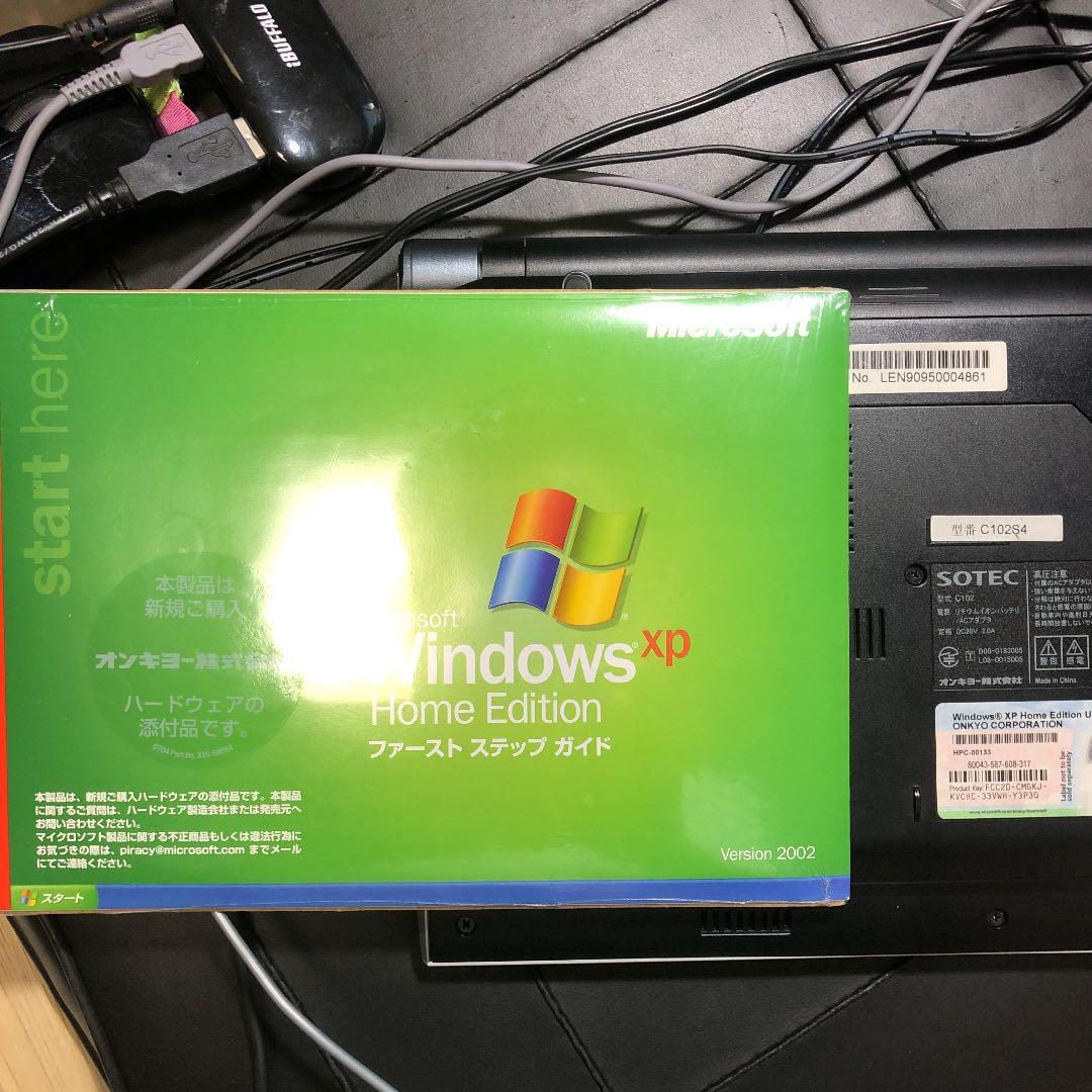 ジャンク品SOTEC minimum PC 10.1インチワイド　ノートパソコン