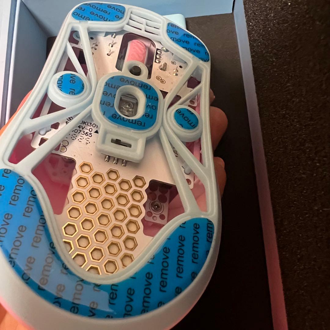 リジェクト×ラムズ未使用ゲーミングマウス8Kドングル入り