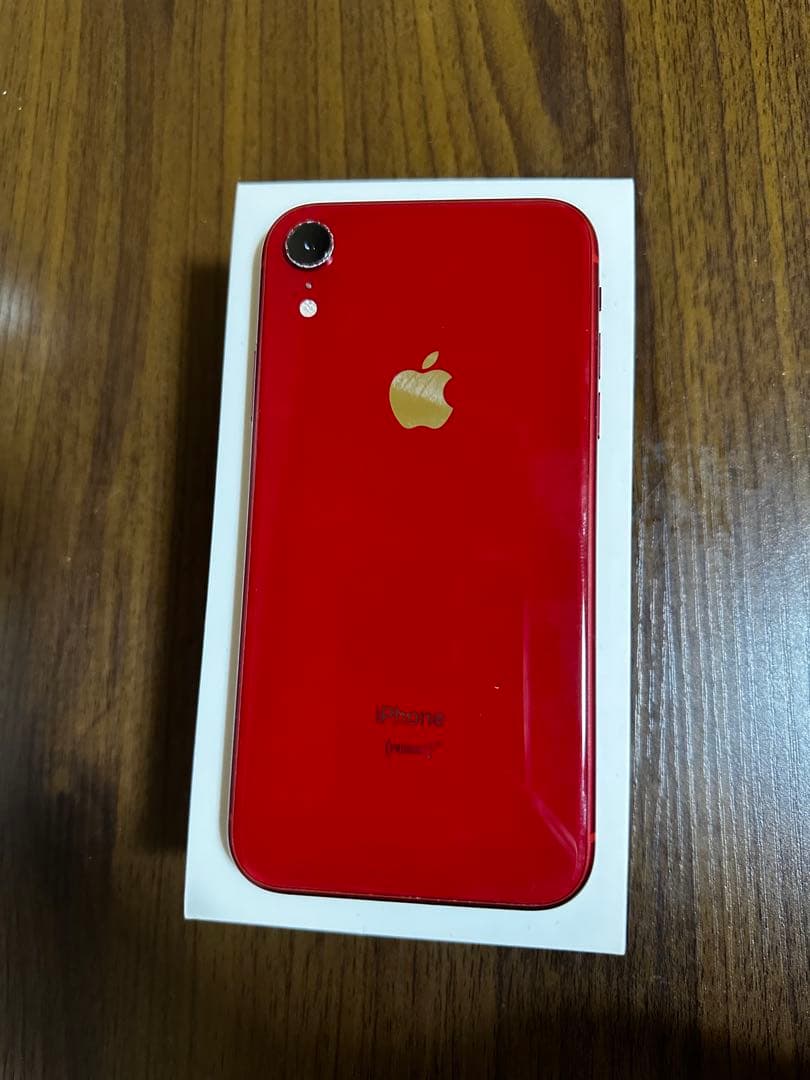 Apple iPhone XR (赤) 箱付き