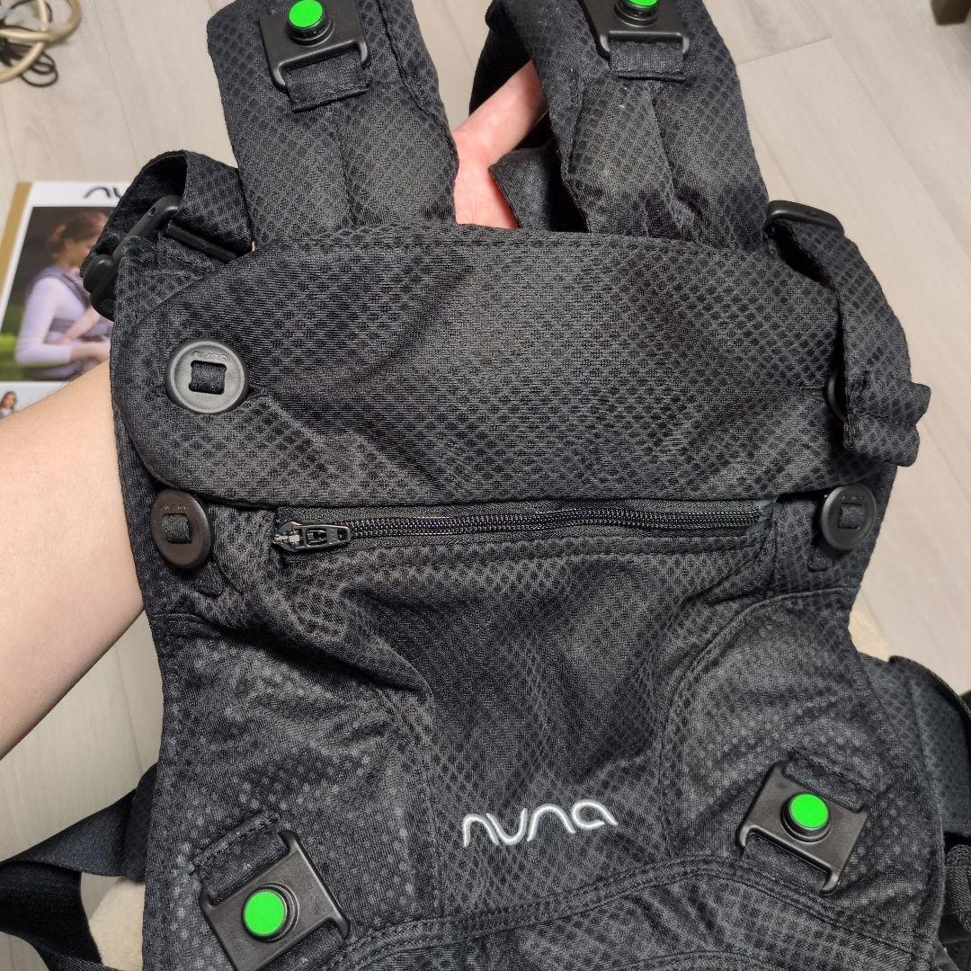 NUNA cudl:clik ブラック 抱っこ紐