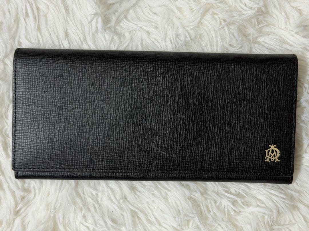 【極美品】dunhill ダンヒル　黒　長財布