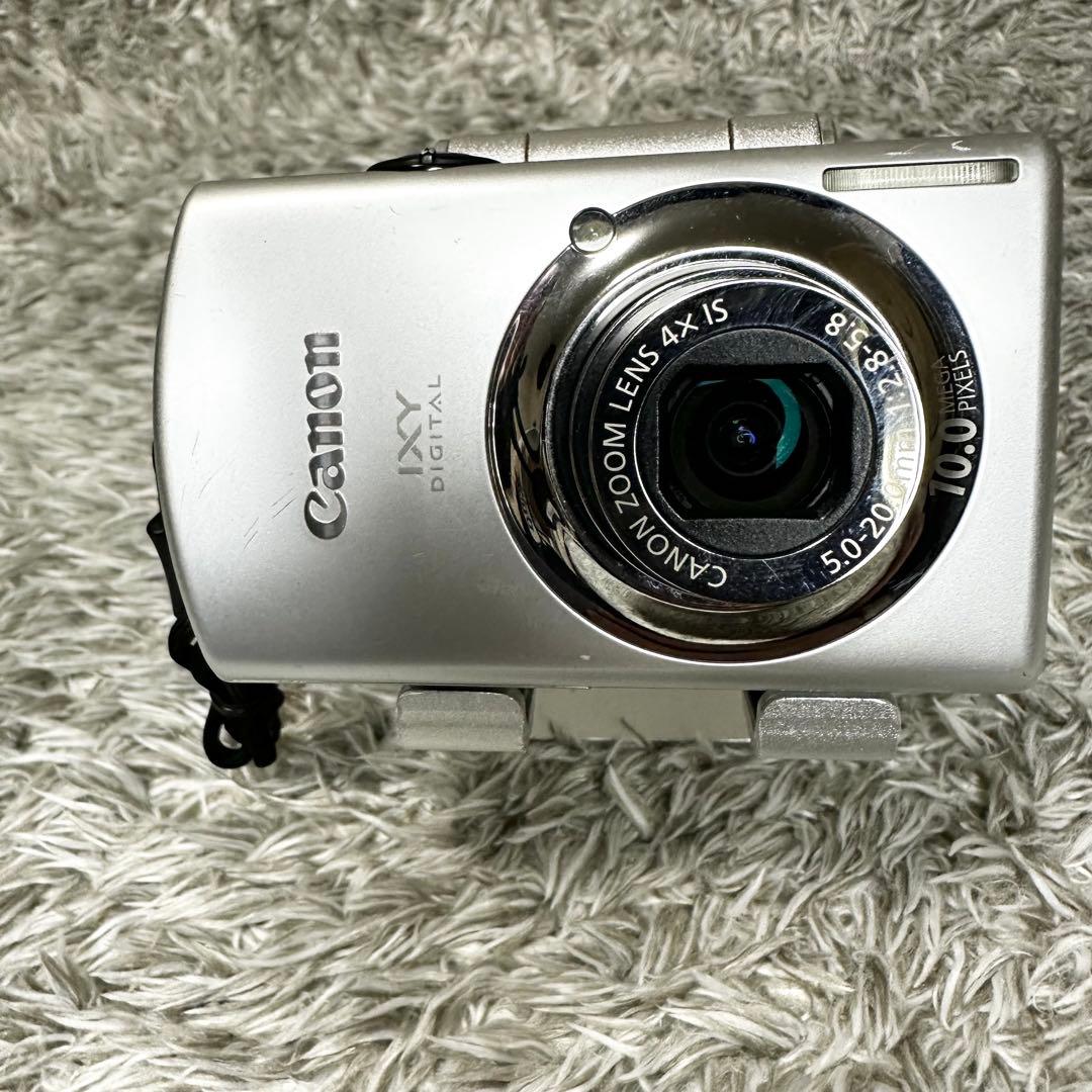 【美品】Canon IXY 920 IS シルバー　デジカメ 充電器
