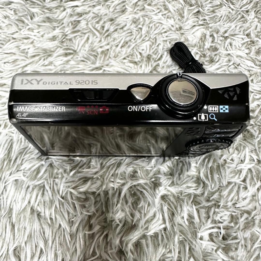 【美品】Canon IXY 920 IS シルバー　デジカメ 充電器