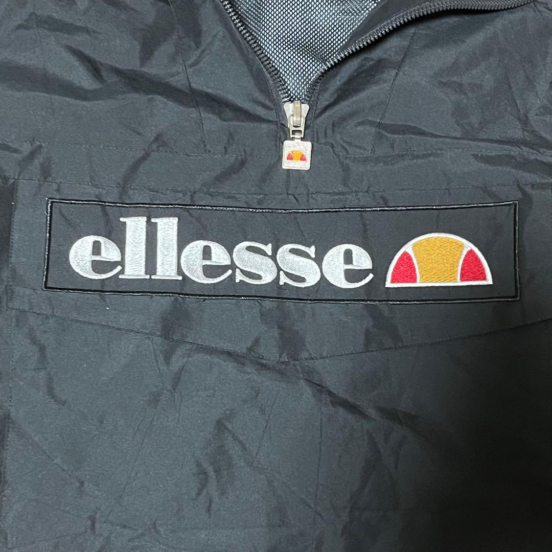 ✨希少✨ellesse エレッセ ハーフジップ アノラックパーカー プルオーバー