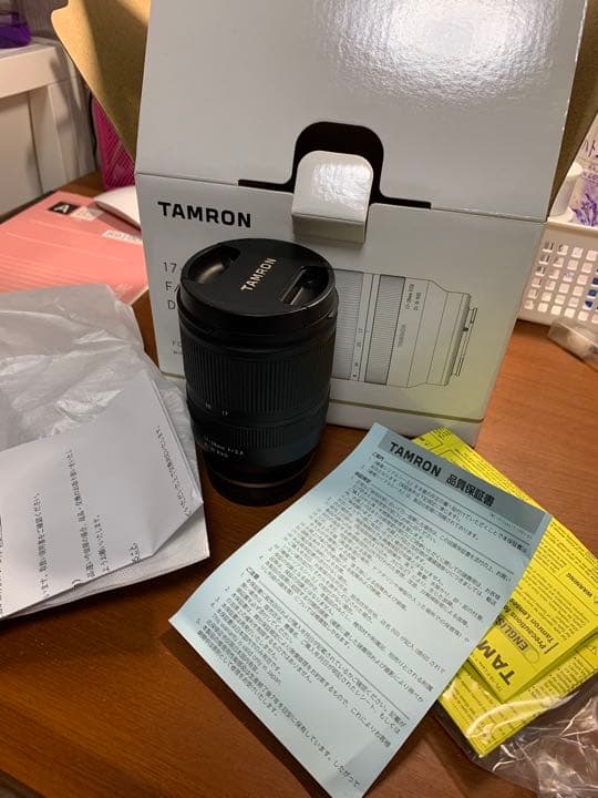 レンズ(ズーム) Tamron 17-28 f2.8 (sony)